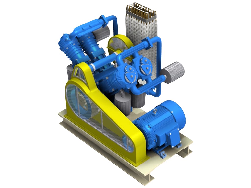 Industrial Compressor Step File E-Learning - Page 2 - 3D Instructional Design